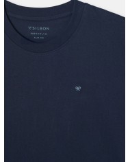 Silbon Camiseta Poster raquetas Azul Marino
