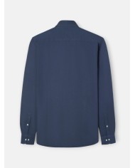 Silbon Camisa sport Estructura Navy