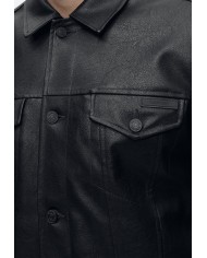 Calvin Klein Chaqueta de Cuero LS Faux Leather Truck