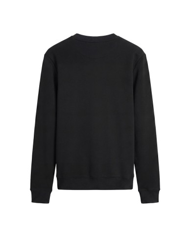 Antony Morato Sudadera regular fit en interlock con placa en el pecho