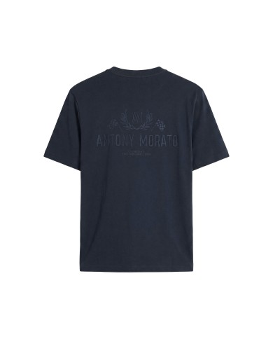 Antony Morato Camiseta  relaxed fit en punto jersey de algodón con estampado plástica delante y detrás