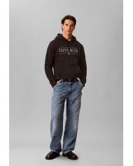 Calvin Klein Jeans Sudadera LS 350 Fleece EU Varsity Serif