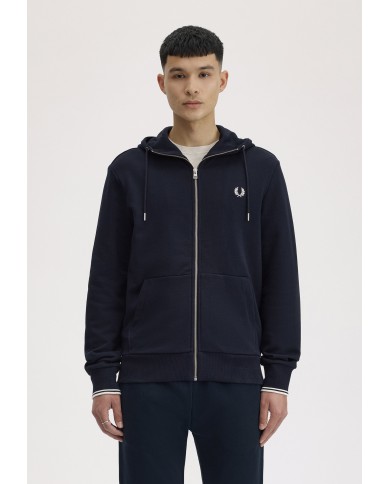 Fred Perry Sudadera Con Capucha Y Cremallera Integral