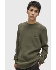 Fred Perry Jersey Waffle Stitch Jumper