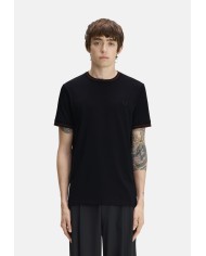 Fred Perry Camiseta con el ribete con dos franjas