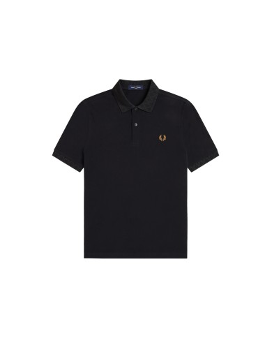 Fred Perry Polo con ribete jacquard