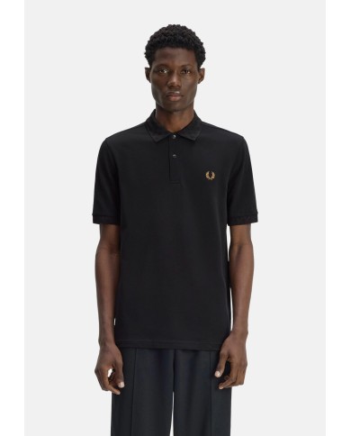 Fred Perry Polo con ribete jacquard