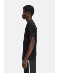Fred Perry Camiseta Jacquard Cuff Tshirt