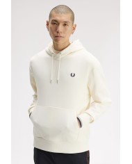 Fred Perry Sudadera con capucha y ribetes