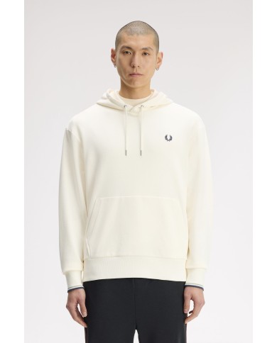 Fred Perry Sudadera con capucha y ribetes