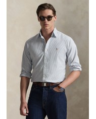 Ralph Lauren Camisa Oxford de rayas Custom Fit
