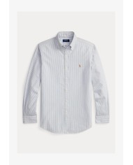 Ralph Lauren Camisa Oxford de rayas Custom Fit
