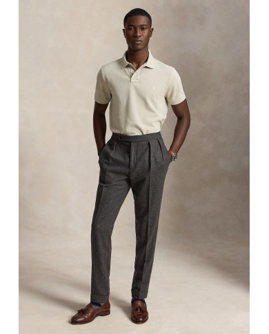 Ralph Lauren Polo Custom Slim Fit Indigo Mesh Polo Shirt