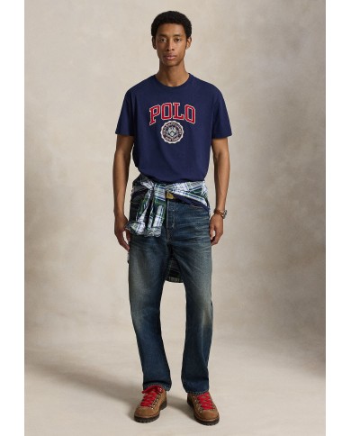 Ralph Lauren Camiseta con logotipo Custom Slim Fit