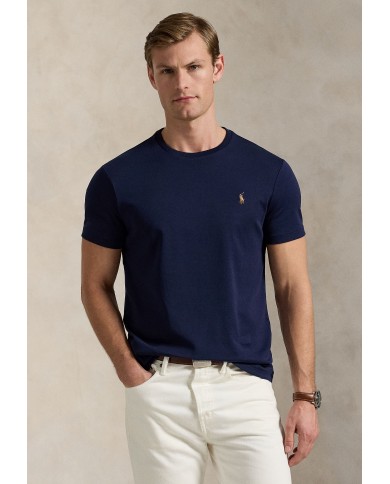 Ralph Lauren Camiseta de algodón Custom Slim Fit Guardar en Favoritos