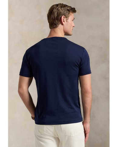 Ralph Lauren Camiseta de algodón Custom Slim Fit Guardar en Favoritos