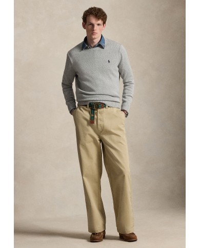 Ralph Lauren Jersey de punto Cotton Crew Neck Sweater