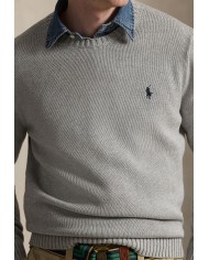 Ralph Lauren Jersey de punto Cotton Crew Neck Sweater