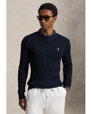 Ralph Lauren Jersey de algodón de punto de ochos