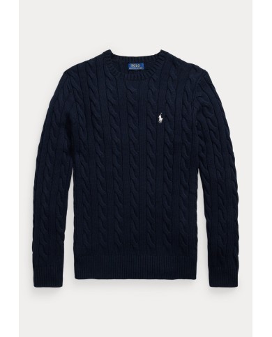 Ralph Lauren Jersey de algodón de punto de ochos