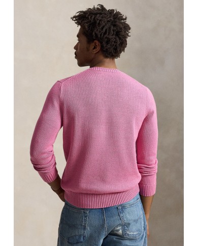Ralph Lauren Jersey de algodón con cuello redondo