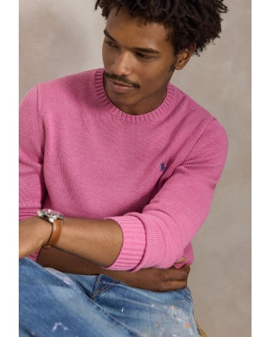 Ralph Lauren Jersey de algodón con cuello redondo