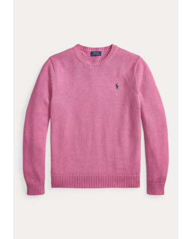 Ralph Lauren Jersey de algodón con cuello redondo