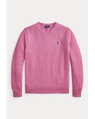 Ralph Lauren Jersey de algodón con cuello redondo