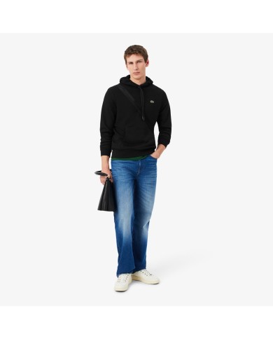 Lacoste Sudadera con capucha de felpa de algodón
