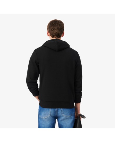 Lacoste Sudadera con capucha de felpa de algodón