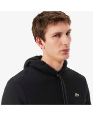 Lacoste Sudadera con capucha de felpa de algodón