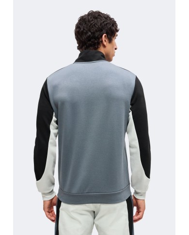 Lacoste Sudadera deportiva con cremallera 1/4 y bloques de color