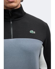Lacoste Sudadera deportiva con cremallera 1/4 y bloques de color