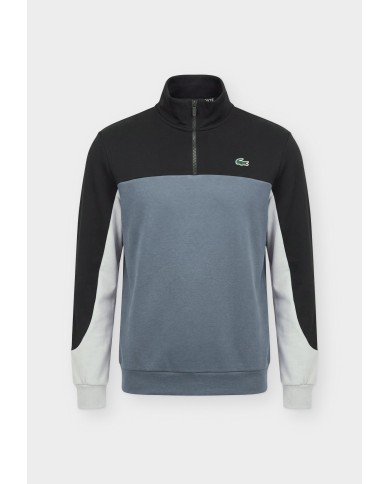 Lacoste Sudadera deportiva con cremallera 1/4 y bloques de color