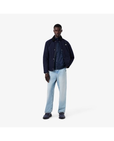 Lacoste Chaqueta con cremallera de jacquard con monograma