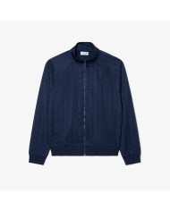 Lacoste Chaqueta con cremallera de jacquard con monograma