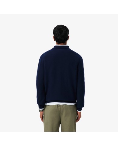 Lacoste Polo de punto de corte clásico y manga larga