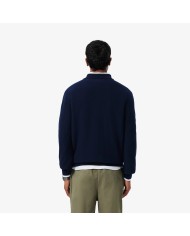 Lacoste Polo de punto de corte clásico y manga larga