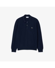 Lacoste Polo de punto de corte clásico y manga larga