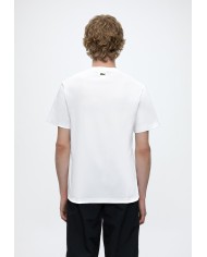 Lacoste Camiseta de algodón estampada de corte clásico