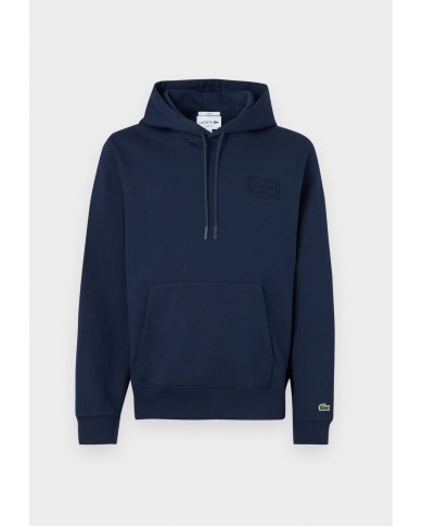 Lacoste Sudadera con capucha con detalles de marca estampados en relieve