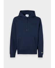 Lacoste Sudadera con capucha con detalles de marca estampados en relieve