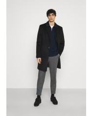 Lacoste Sudadera de interlock con cuello alto y cremallera