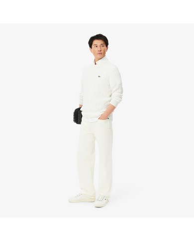 Lacoste Jersey de algodón de punto de ochos