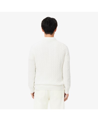 Lacoste Jersey de algodón de punto de ochos