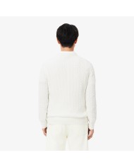 Lacoste Jersey de algodón de punto de ochos