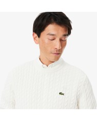 Lacoste Jersey de algodón de punto de ochos