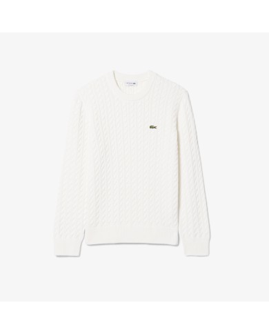 Lacoste Jersey de algodón de punto de ochos