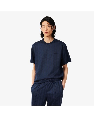 Lacoste Camiseta de jacquard con monograma