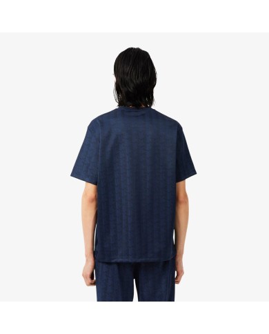 Lacoste Camiseta de jacquard con monograma